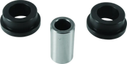 Black and silver bushings in the QuadBoss 10-14 Polaris RZR shock bearing assembly