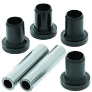 Black and silver bushings for Polaris Ranger rear panel windows in the QuadBoss 320472 kit