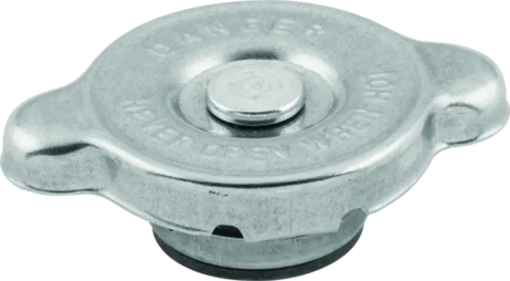 Silver metal radiator cap for Can-Am Commander QuadBoss radiator cap upgrade