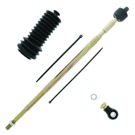 QuadBoss 12-14 Polaris RZR XP 4 900 Steering Rack Tie Rod Assembly Kit - Right Inner & Outer - 411152 - Suspension