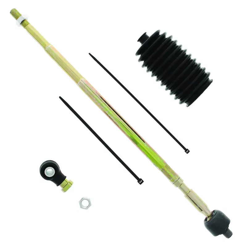 QuadBoss 12-14 Polaris RZR XP 4 900 Steering Rack Tie Rod Assembly Kit - Left Inner & Outer - RV and Auto Parts