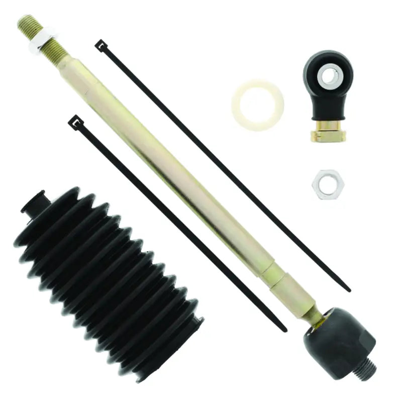 Polaris RZR tie rod assembly kit for steering rack, includes inner and outer rods