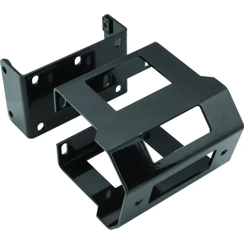 Black metal mounting brackets for Kawasaki Kvf300 Brute Force Carburetor Kit