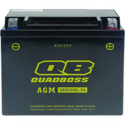 QuadBoss Batteries, Starting & Charging: QuadBoss 13-16 Arctic Cat 450 Maintenance-Free AGM Battery - 401385