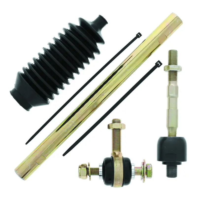QuadBoss 13-18 Can-Am Maverick 1000R Steering Rack Tie Rod Assembly Kit - Right Inner and Outer - RV and Auto Parts