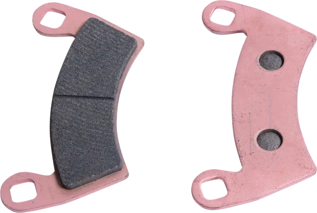 QuadBoss 14-16 Polaris ACE 325 Front Left Sintered Brake Pad - Brakes