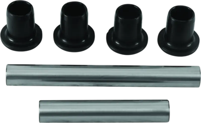 Black bushings and metal rods for Polaris ACE rear independent suspension repair kit