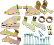 Gold-colored metal suspension lift kit for Honda SXS700 Pioneer SXS700 Pioneer models