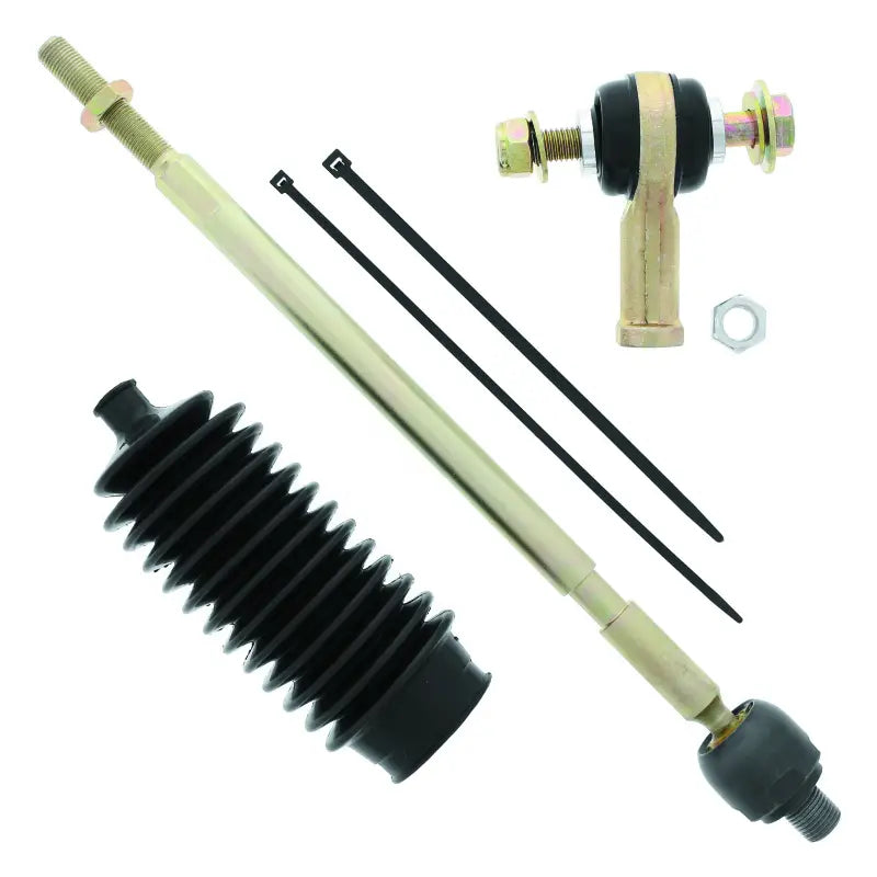QuadBoss 14-19 Can-Am Commander 1000 Steering Rack Tie Rod Assembly Kit - Left Inner and Outer - RV and Auto Parts