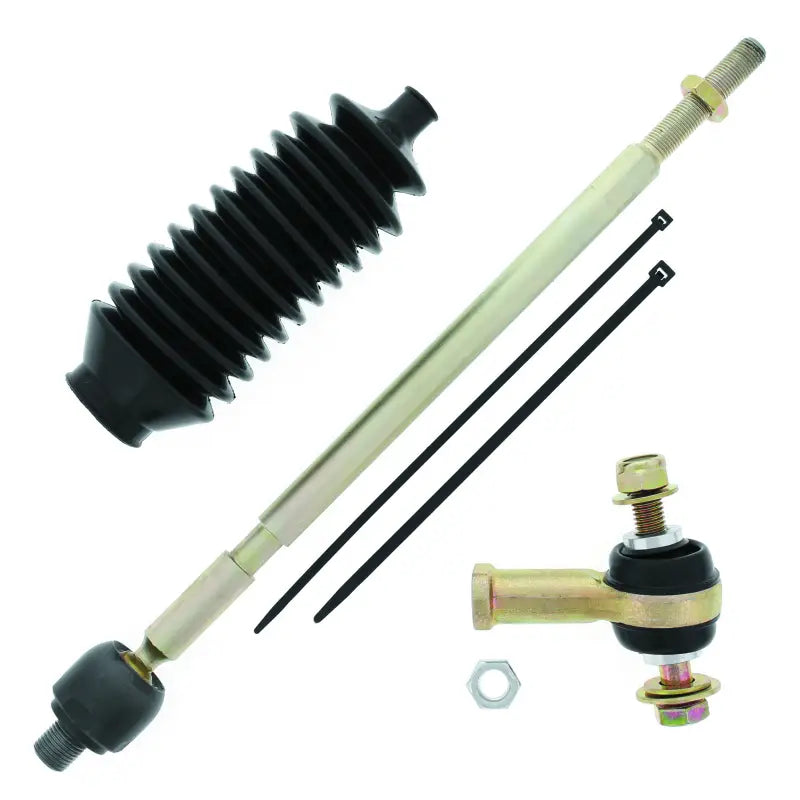 QuadBoss 14-19 Can-Am Commander 1000 Steering Rack Tie Rod Assembly Kit - Right Inner and Outer - RV and Auto Parts