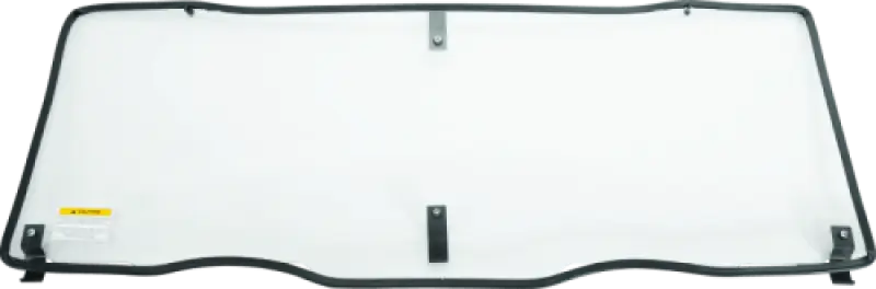 White windshield with black frame for Polaris Ranger diesel lift kit upgrade