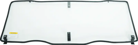 Vehicle windshield with black frame for Polaris Ranger rear panel windows replacement