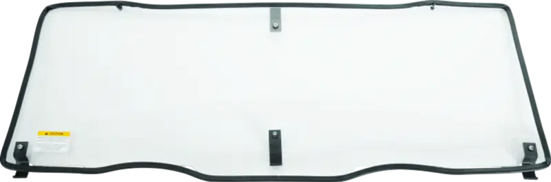 Vehicle windshield with black frame for Polaris Ranger rear panel windows replacement