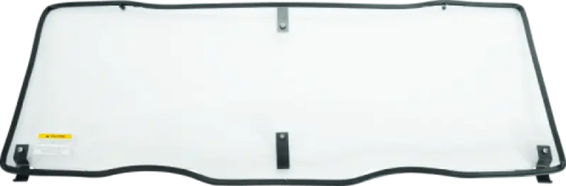 White framed windshield for Polaris Ranger rear panel windows replacement