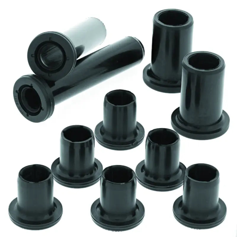 Black cylindrical bushings for Polaris Scrambler rear independent suspension repair kit
