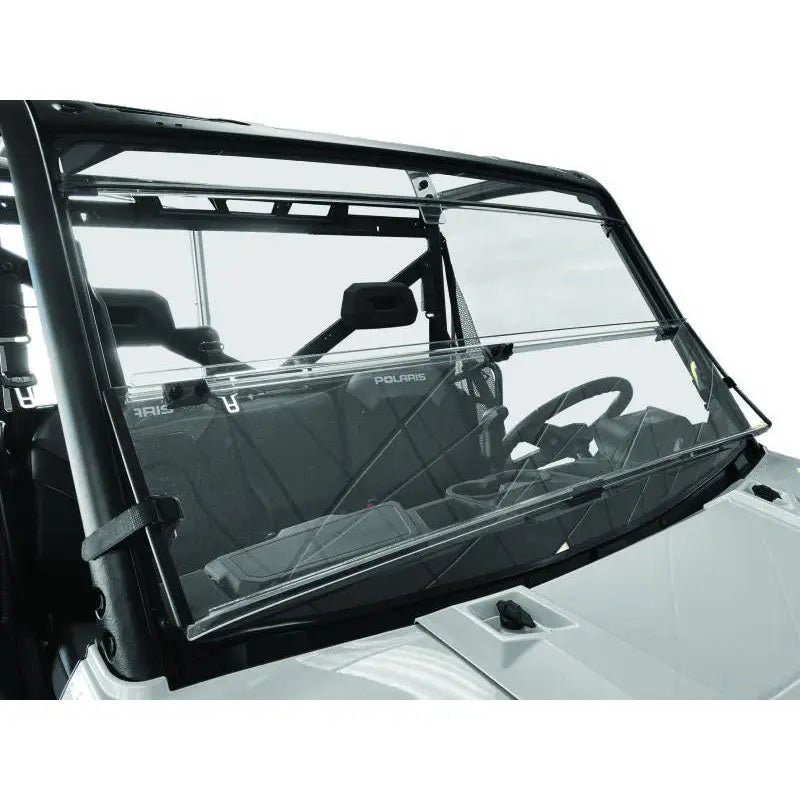 QuadBoss 375780 QuadBoss 15-19 Polaris Ranger 1000 Diesel Windbreak Folding Windshield - 375780