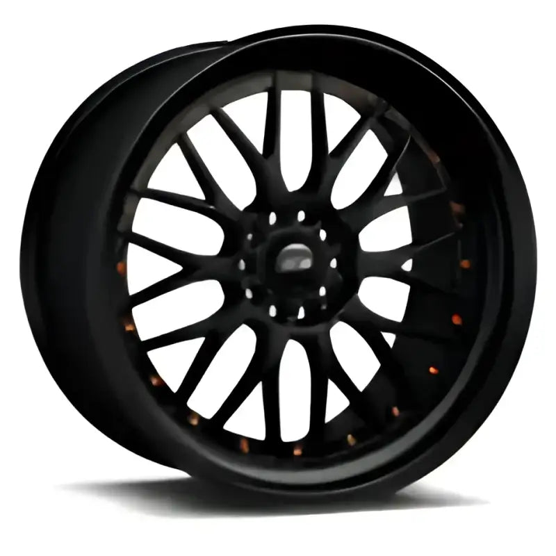 Black multi-spoke car wheel for Yamaha YXC700 Viking VI 4x4 lift kit upgrade