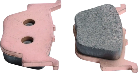 QuadBoss 15-20 Honda SXS500 Pioneer 500 Front Left Sintered Brake Pad - 600142 - Brakes Rotors & Pads