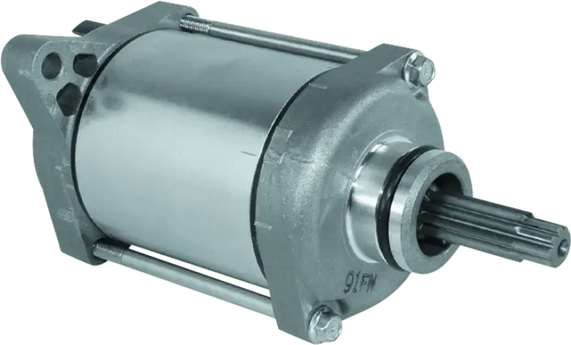 Silver electric motor with splined shaft for Honda SXS500 Pioneer quad brake system