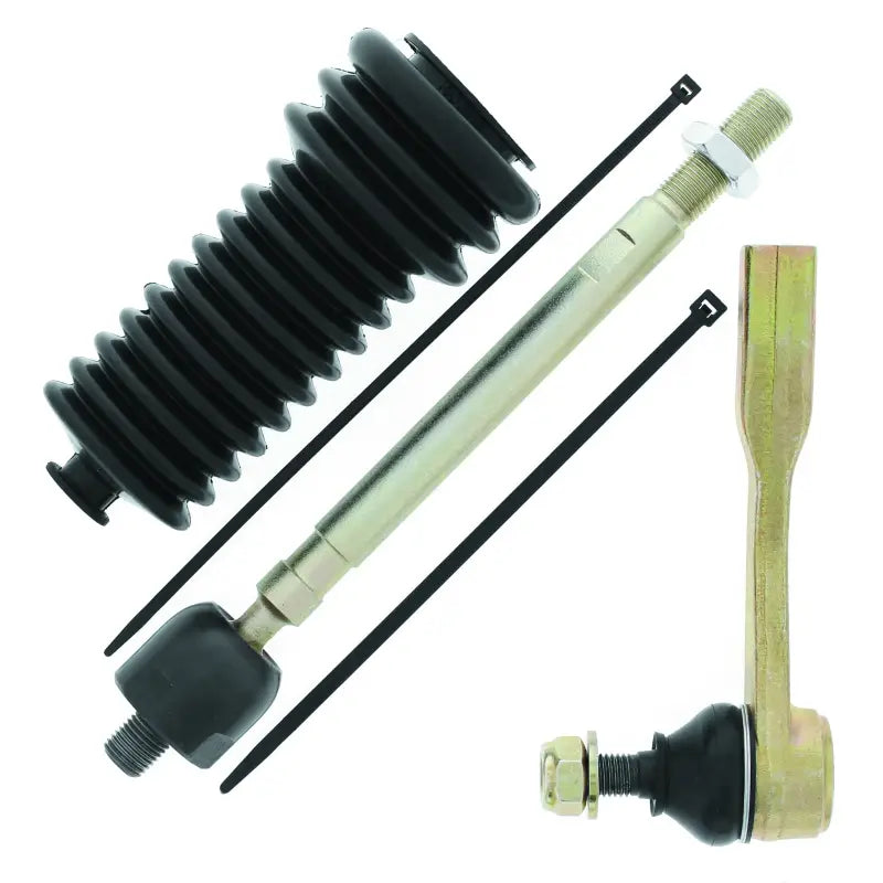 QuadBoss 15-20 Polaris RZR 900 EPS Trail Steering Rack Tie Rod Assembly Kit - Right Inner and Outer - RV and Auto Parts