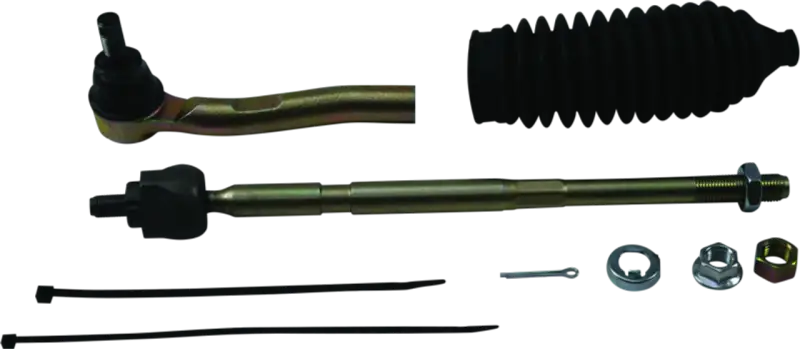 QuadBoss 15-21 Honda SXS500 Pioneer 500 Steering Rack Tie Rod Assembly Kit - Left Inner & Outer - 420725 - Suspension