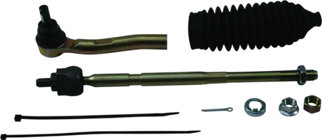 QuadBoss 15-21 Honda SXS500 Pioneer 500 Steering Rack Tie Rod Assembly Kit - Left Inner & Outer - 420725 - Suspension