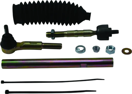 QuadBoss 15-21 Honda SXS500 Pioneer 500 Steering Rack Tie Rod Assembly Kit - Left Inner & Outer - 420725 - Suspension