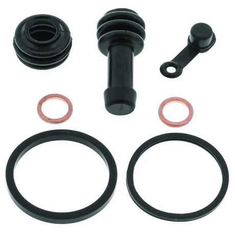 QuadBoss 16-18 Kawasaki KAF1000 Mule Pro-DX Diesel/DXT Diesel Rear Caliper Rebuild Kit - RV and Auto Parts