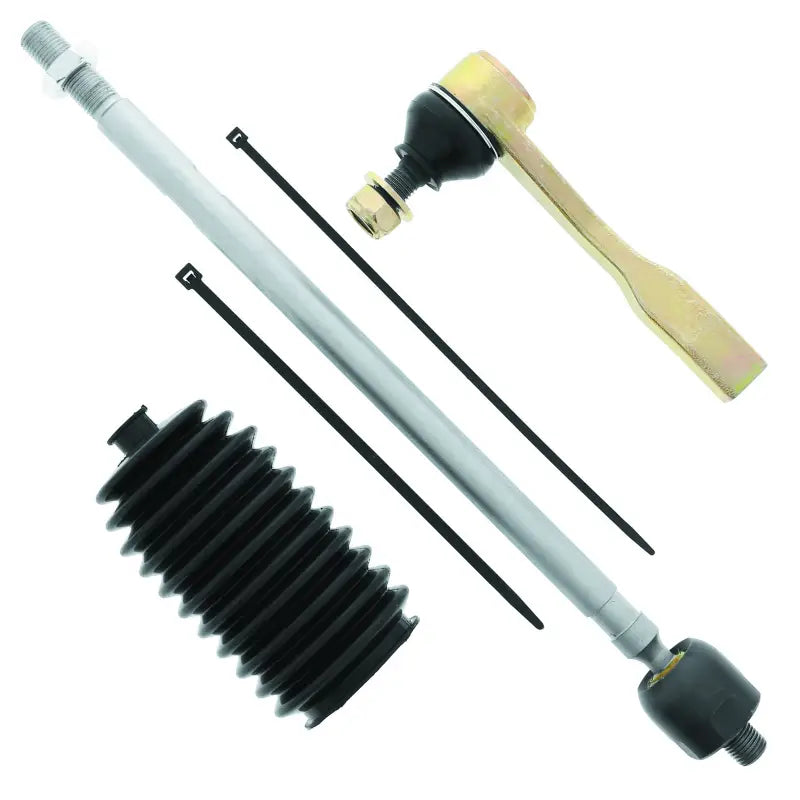 QuadBoss 16-21 Polaris General 1000 EPS Steering Rack Tie Rod Assembly Kit - Left Inner and Outer - RV and Auto Parts