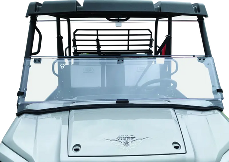 QuadBoss 16-22 Kawasaki KAF820 Mule Pro-DX Windbreak Folding Windshield - 375787 - Exterior Styling