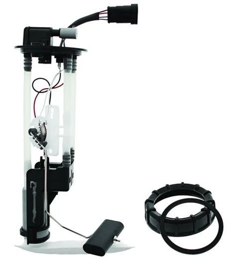 Automotive fuel pump module for Polaris ACE 500, includes sending unit assembly