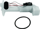 White plastic fuel pump assembly with wiring and gasket for Kawasaki Mule SX steering rack