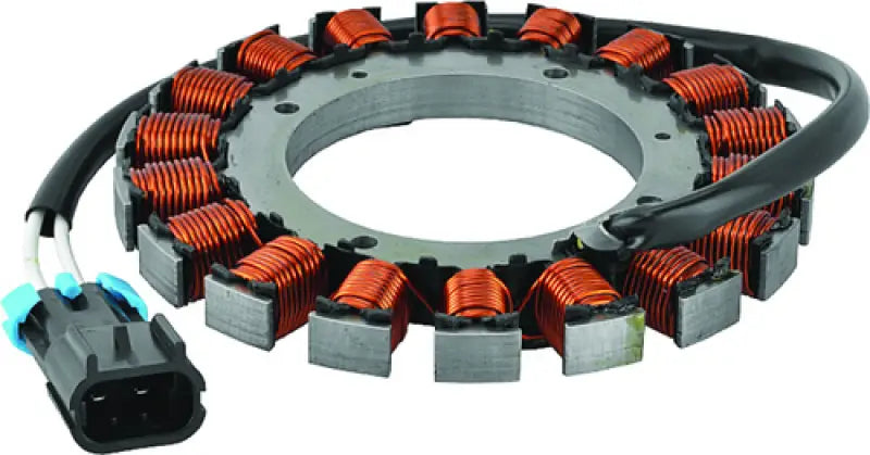 Motorcycle stator with copper windings for Kawasaki KAF400 Mule SX 4x4 trailer hitch