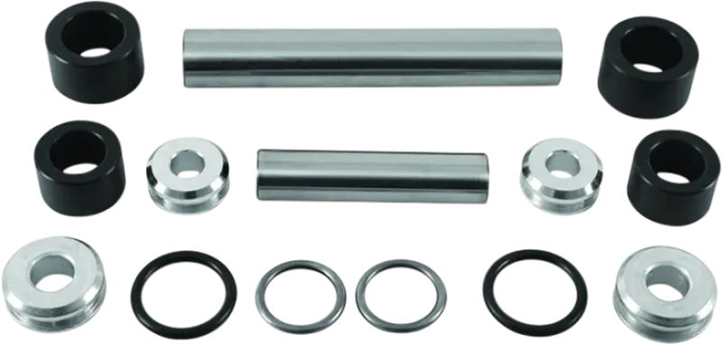 Assorted metal and rubber hardware for Polaris Ranger rear independent suspension repair kit