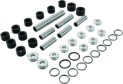 Assorted mechanical bushings and sleeves for Polaris Ranger rear independent suspension repair kit