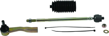 QuadBoss 18-20 Polaris Ranger 1000 EPS Steering Rack Tie Rod Assembly Kit - Right Inner & Outer - RV and Auto Parts