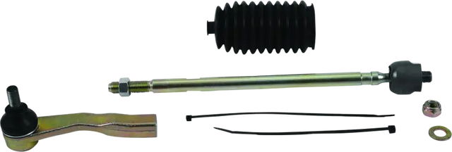 QuadBoss 18-20 Polaris Ranger 1000 EPS Steering Rack Tie Rod Assembly Kit - Right Inner & Outer - RV and Auto Parts