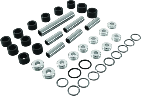 Metal and rubber bushings and rods for Polaris RZR RS1 independent suspension repair kit