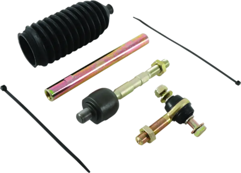 QuadBoss 18-21 Can-Am Maverick Trail 1000/DPS Steering Rack Tie Rod Assembly Kit - Left Inner & Outer components, durable high-quality construction, perfect fit for improved steering performance and responsiveness, ideal for RV, automotive, powersports, off-road, marine, exterior, truck accessories, interior, truck bed, RV parts, Performance, Suspension, AVADA - Best Sellers, Must Haves