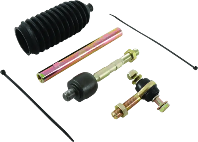 QuadBoss 18-21 Can-Am Maverick Trail 1000/DPS Steering Rack Tie Rod Assembly Kit - Left Inner & Outer components, durable high-quality construction, perfect fit for improved steering performance and responsiveness, ideal for RV, automotive, powersports, off-road, marine, exterior, truck accessories, interior, truck bed, RV parts, Performance, Suspension, AVADA - Best Sellers, Must Haves