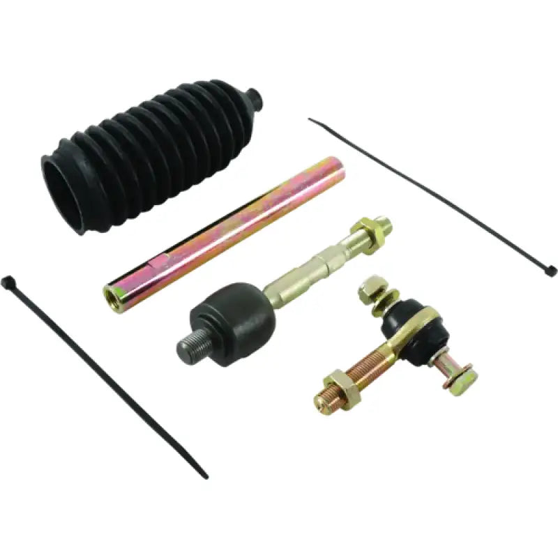 QuadBoss 18-21 Can-Am Maverick Trail 1000/DPS Steering Rack Tie Rod Assembly Kit - Left Inner & Outer components, durable high-quality construction, perfect fit for improved steering performance and responsiveness, ideal for RV, automotive, powersports, off-road, marine, exterior, truck accessories, interior, truck bed, RV parts, Performance, Suspension, AVADA - Best Sellers, Must Haves