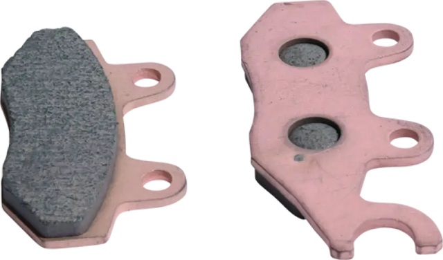 Pink brake pads for Kawasaki KAF700 Mule Pro-MX front left brake replacement