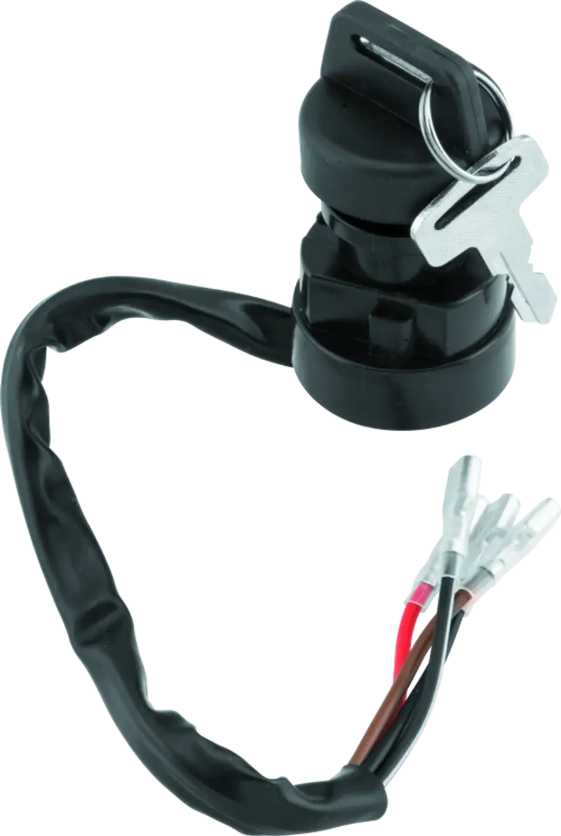 Black ignition switch with key and wiring for Polaris Magnum 2x4 HDS carburetor kit