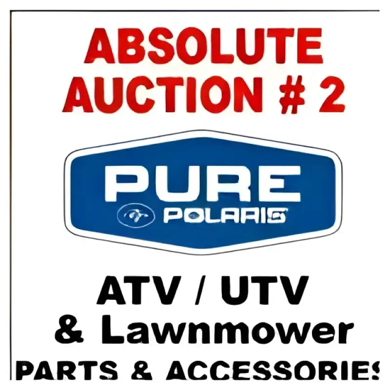 Auction ad for Polaris Magnum 2002 2x4 HDS carburetor kit for ATV UTV lawnmower parts