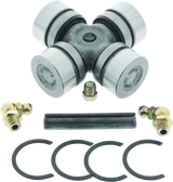 Polaris Ranger rear axle universal joint with grease fittings, snap rings, and pin