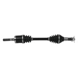 Automotive drive shaft with flexible boots for Polaris Ranger rugged axle on tough terrains