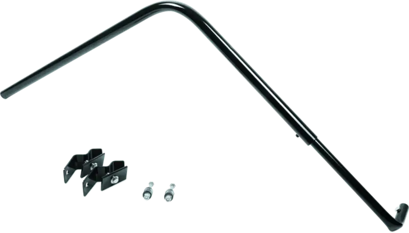 Black metal frame and mounting hardware for Arctic Cat EFI 4x4 fender protector