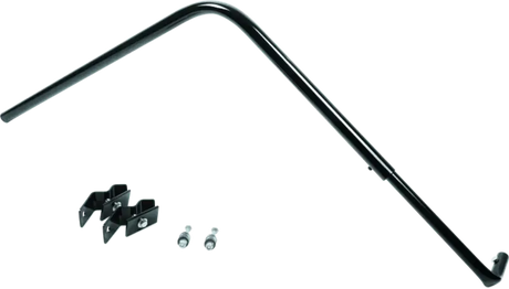 Black metal frame and mounting hardware for Arctic Cat EFI 4x4 fender protector