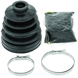 Black rubber boot with grease and clamps for Polaris Sportsman front CV boot kit smoothing ride