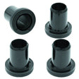Four black rubber bushings for Arctic Cat 350 CR IRS rear independent suspension repair